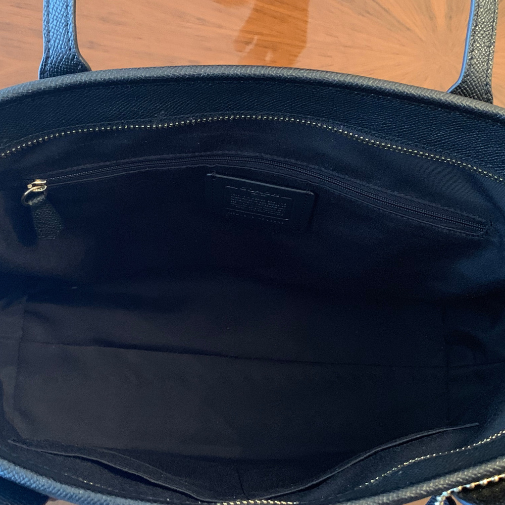 Coach Leather Zip Tote and Wristlet Wallet - Picture 5 of 7